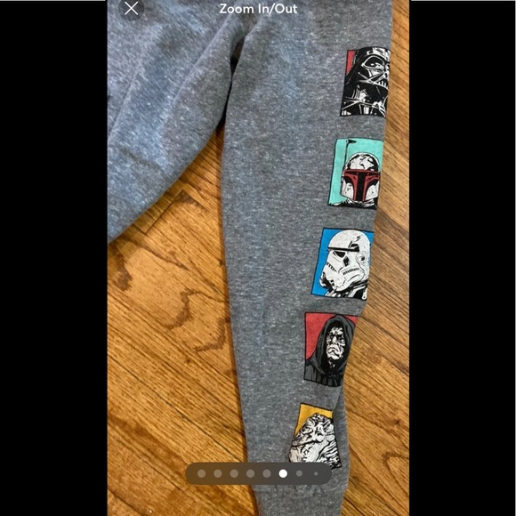 Star Wars hooded sweatshirt small unisex - Picture 6 of 7